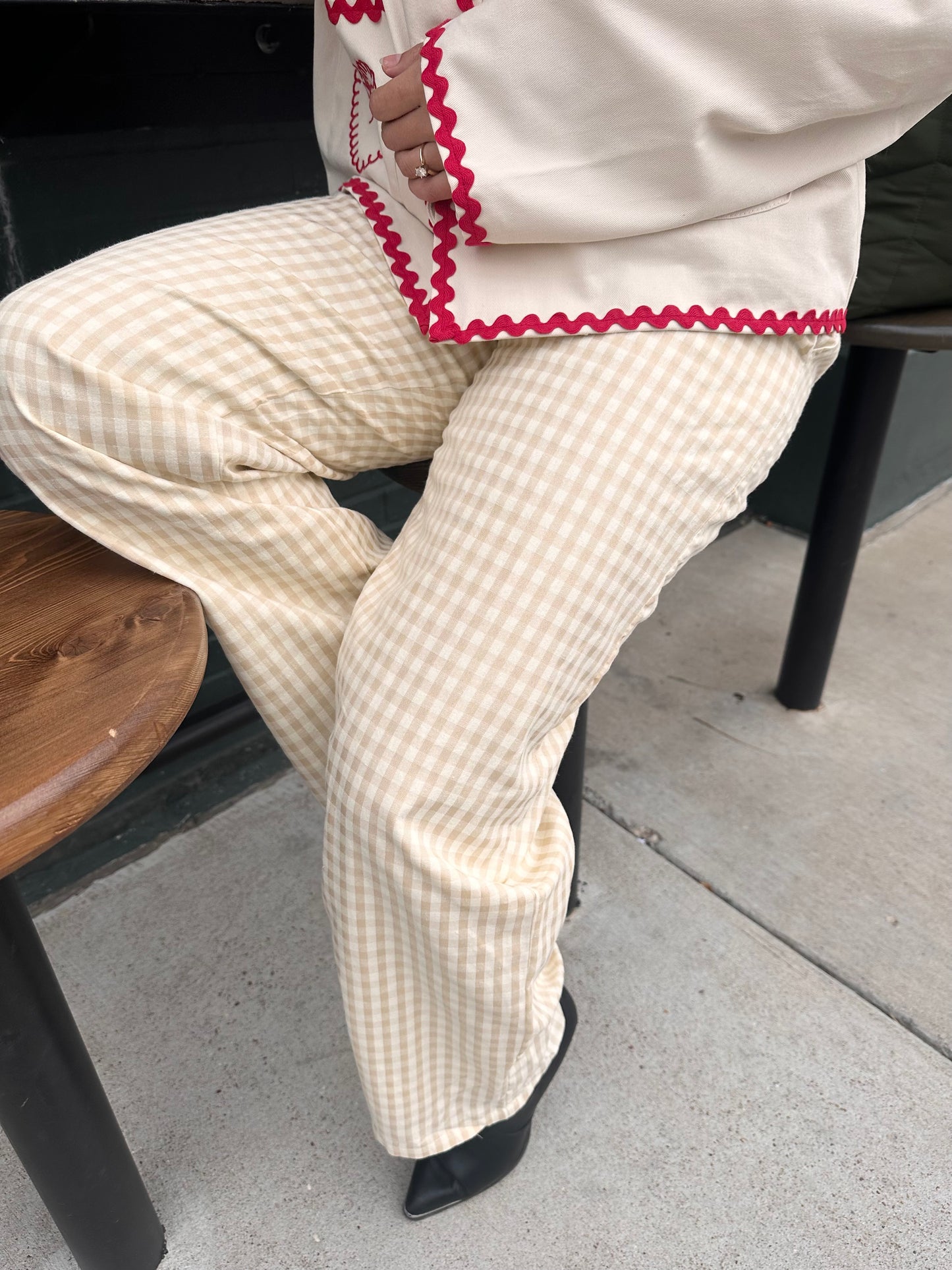 Spring Fling Gingham Pants