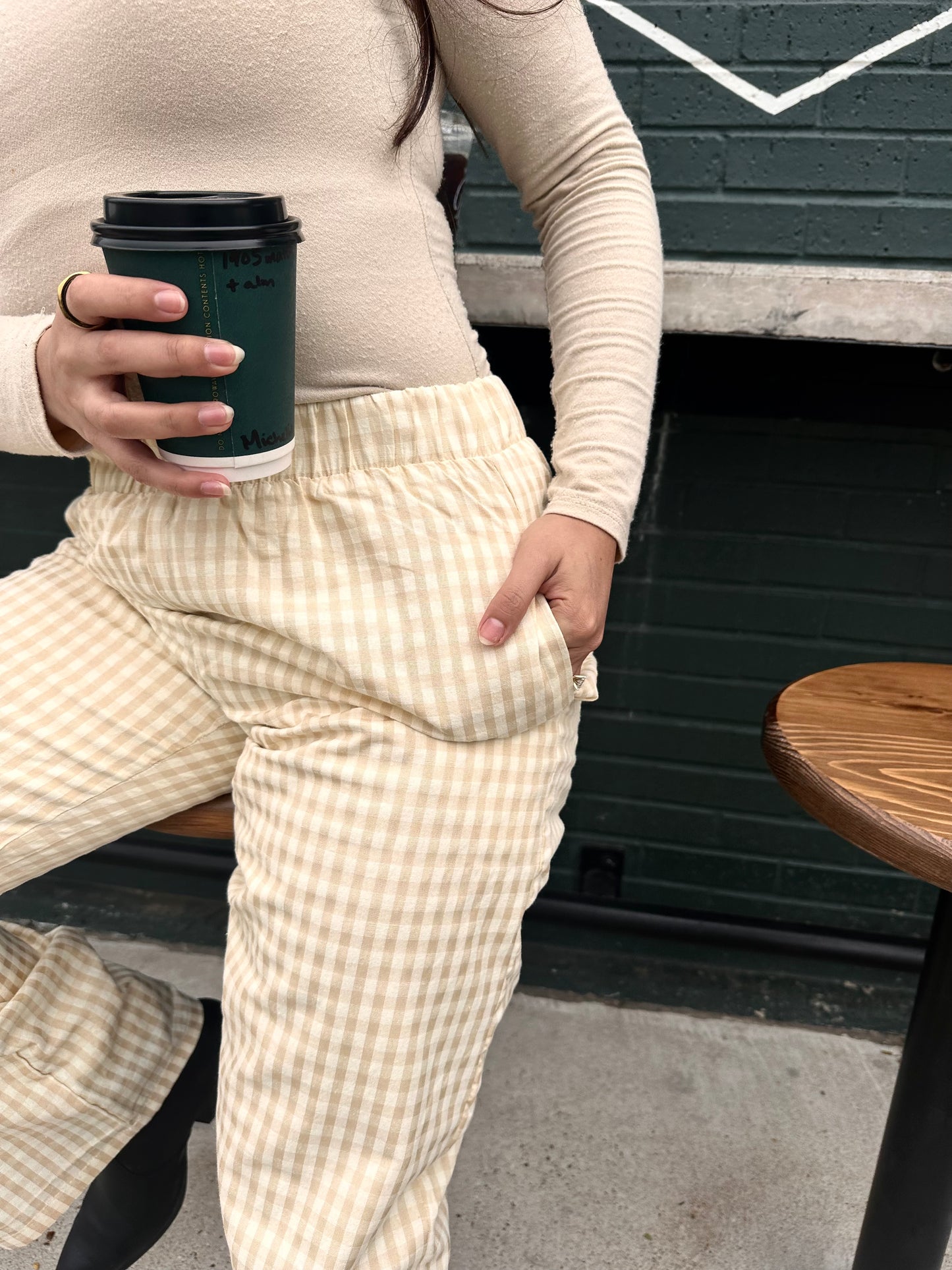 Spring Fling Gingham Pants