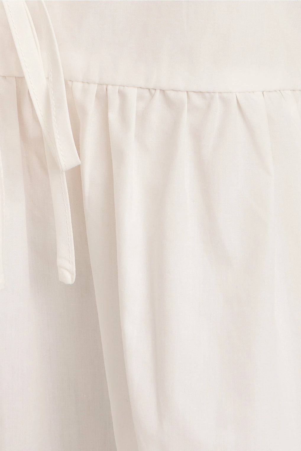 White Bowie Top