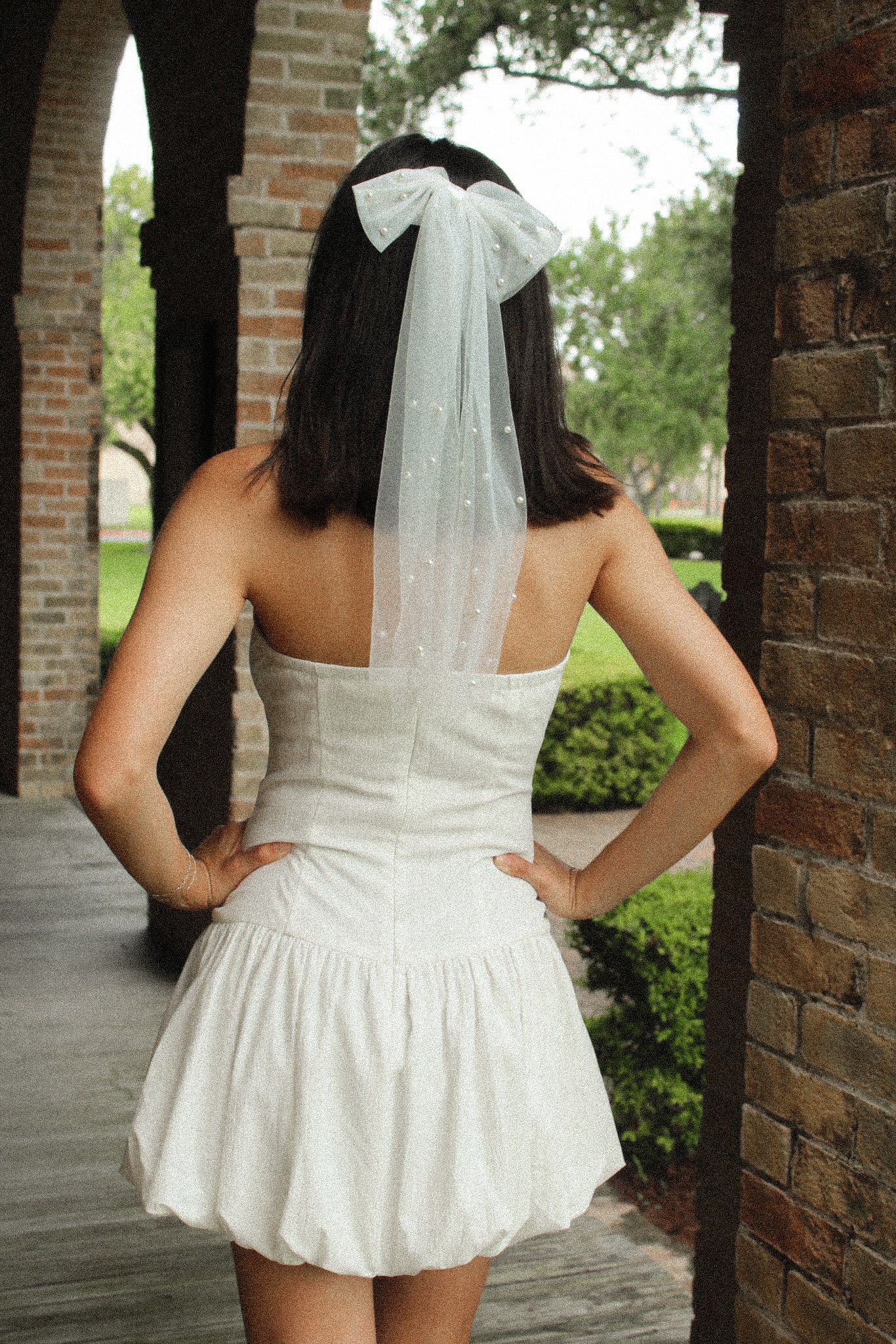Bridal Bubble Mini Dress