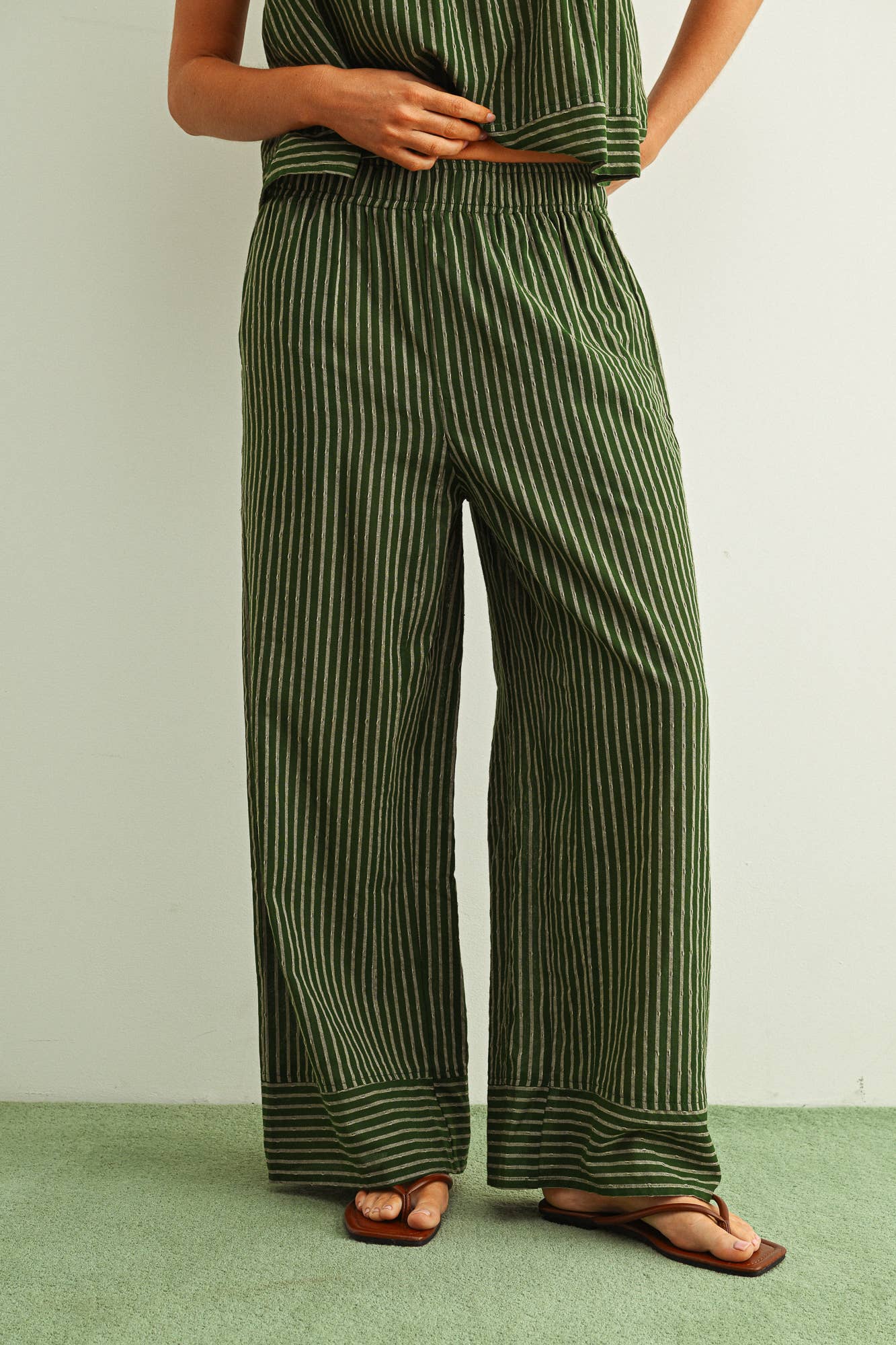 Issi Striped Print Pants