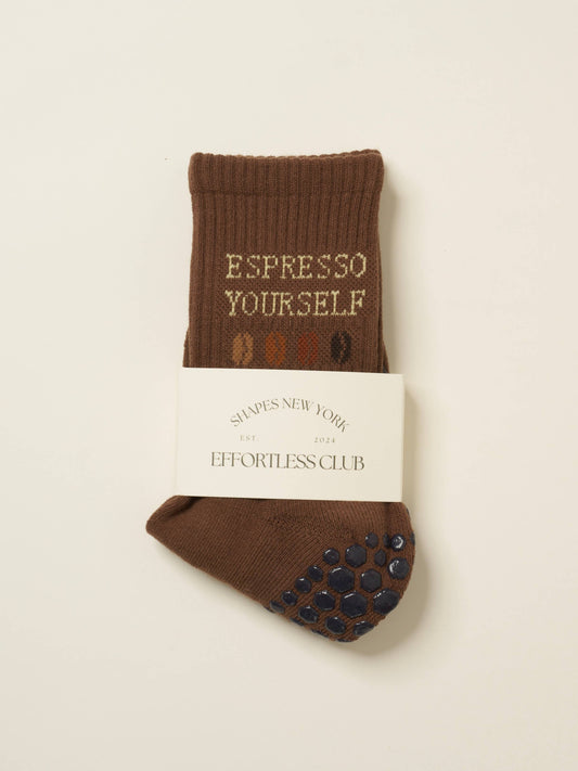 Coffee Lover Grip Socks