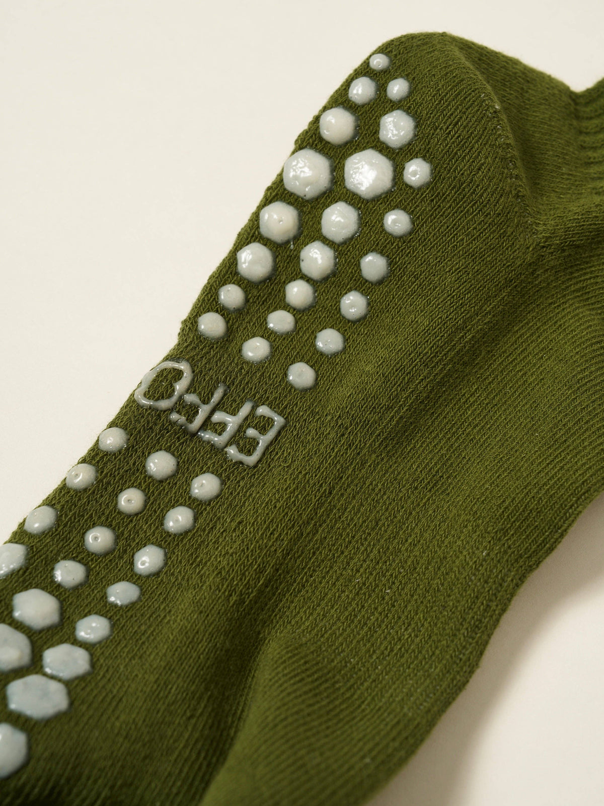 Mushroom Ruffle Grip Socks