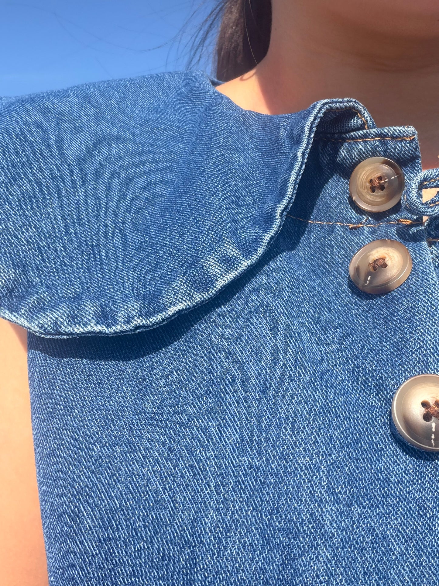Delilah Denim Top
