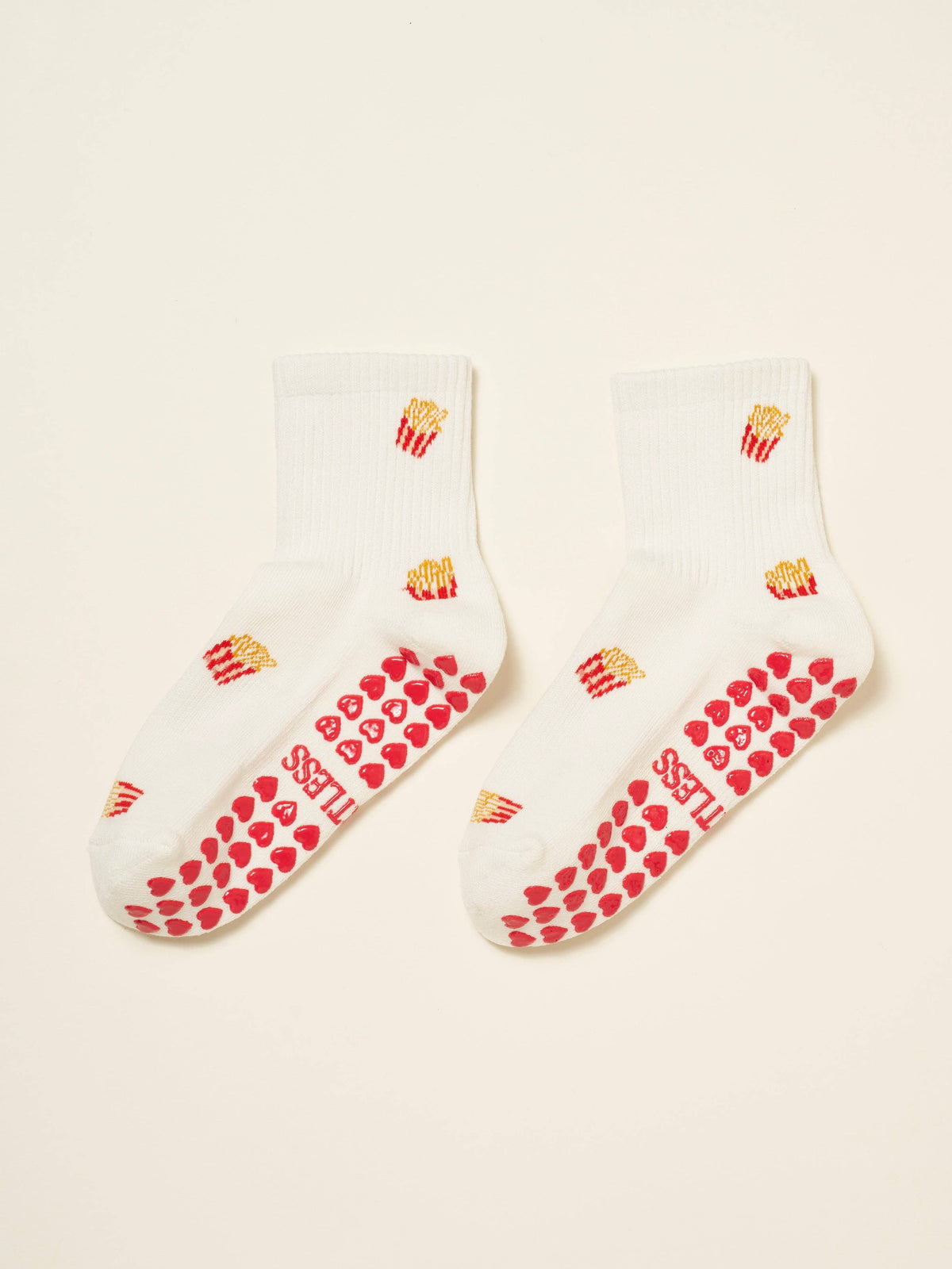 French Fries Grip Socks
