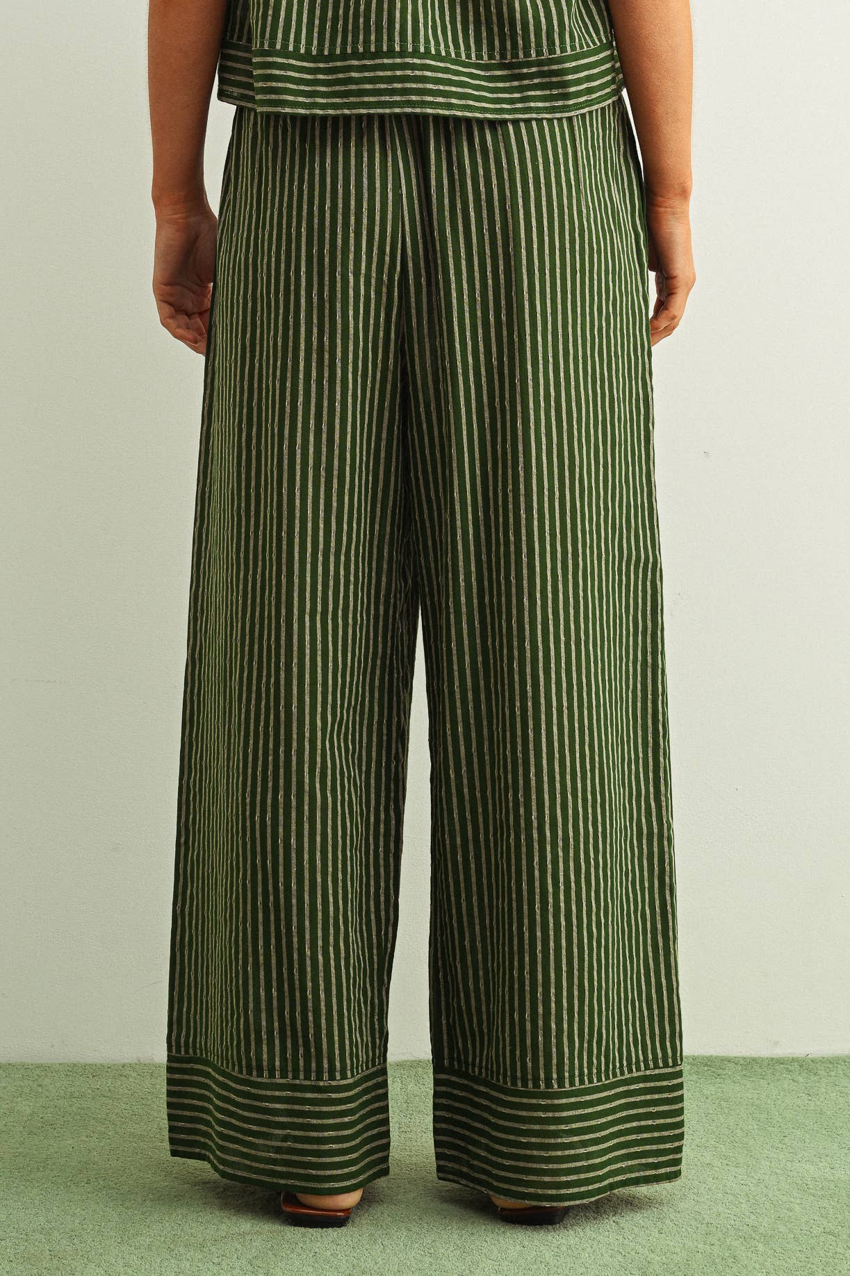 Issi Striped Print Pants