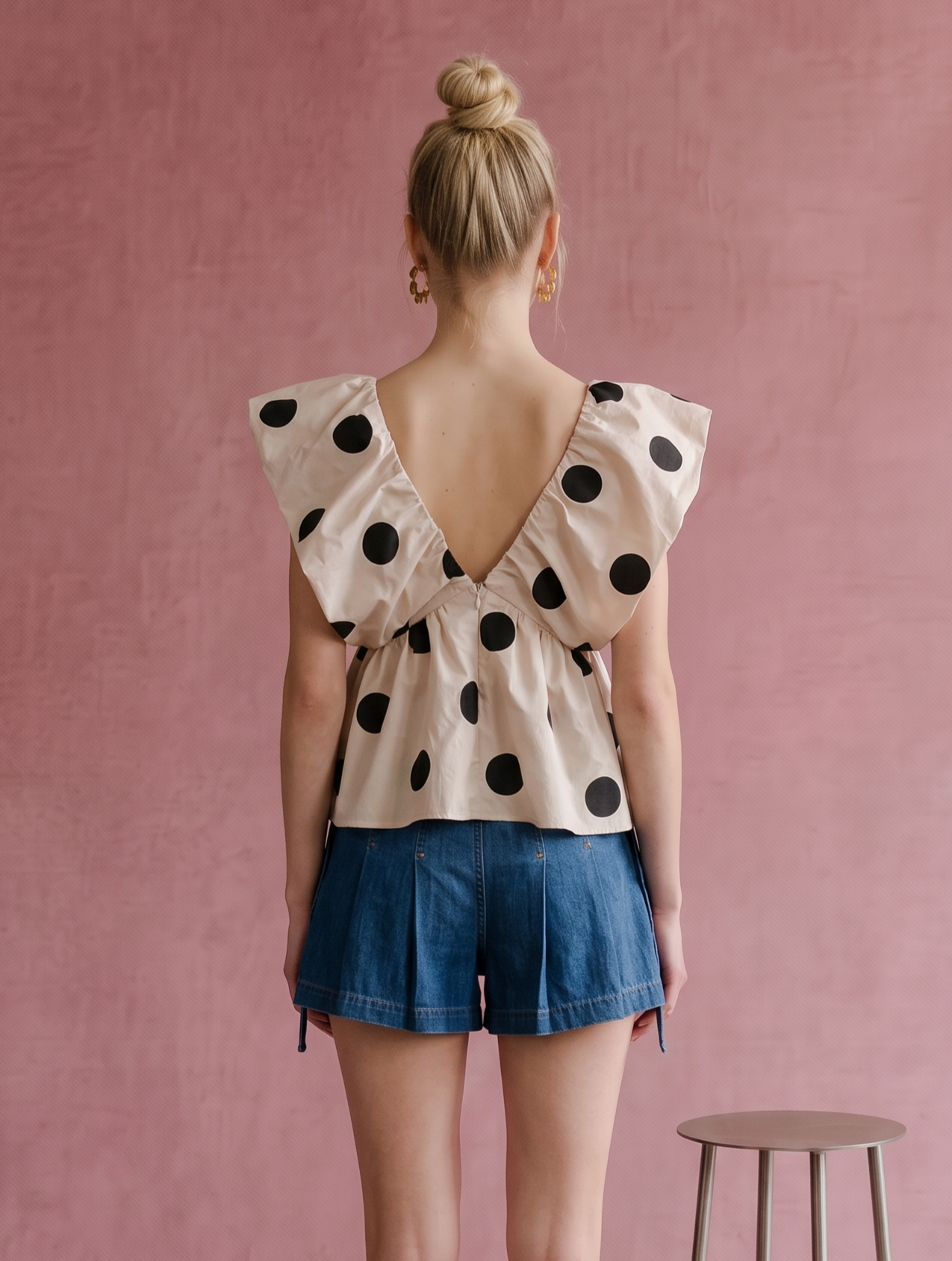 Tae Polka Dot Top