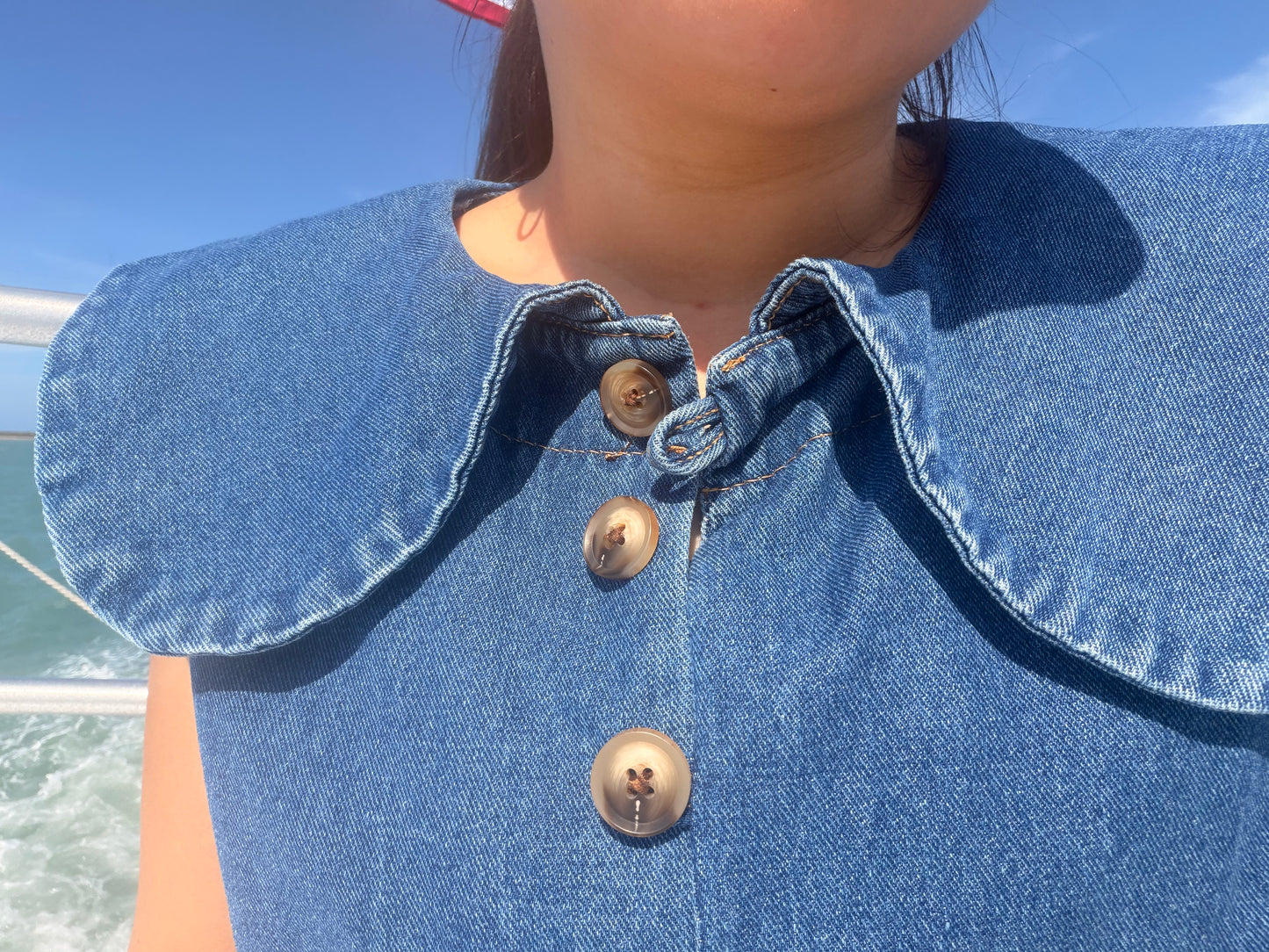 Delilah Denim Top