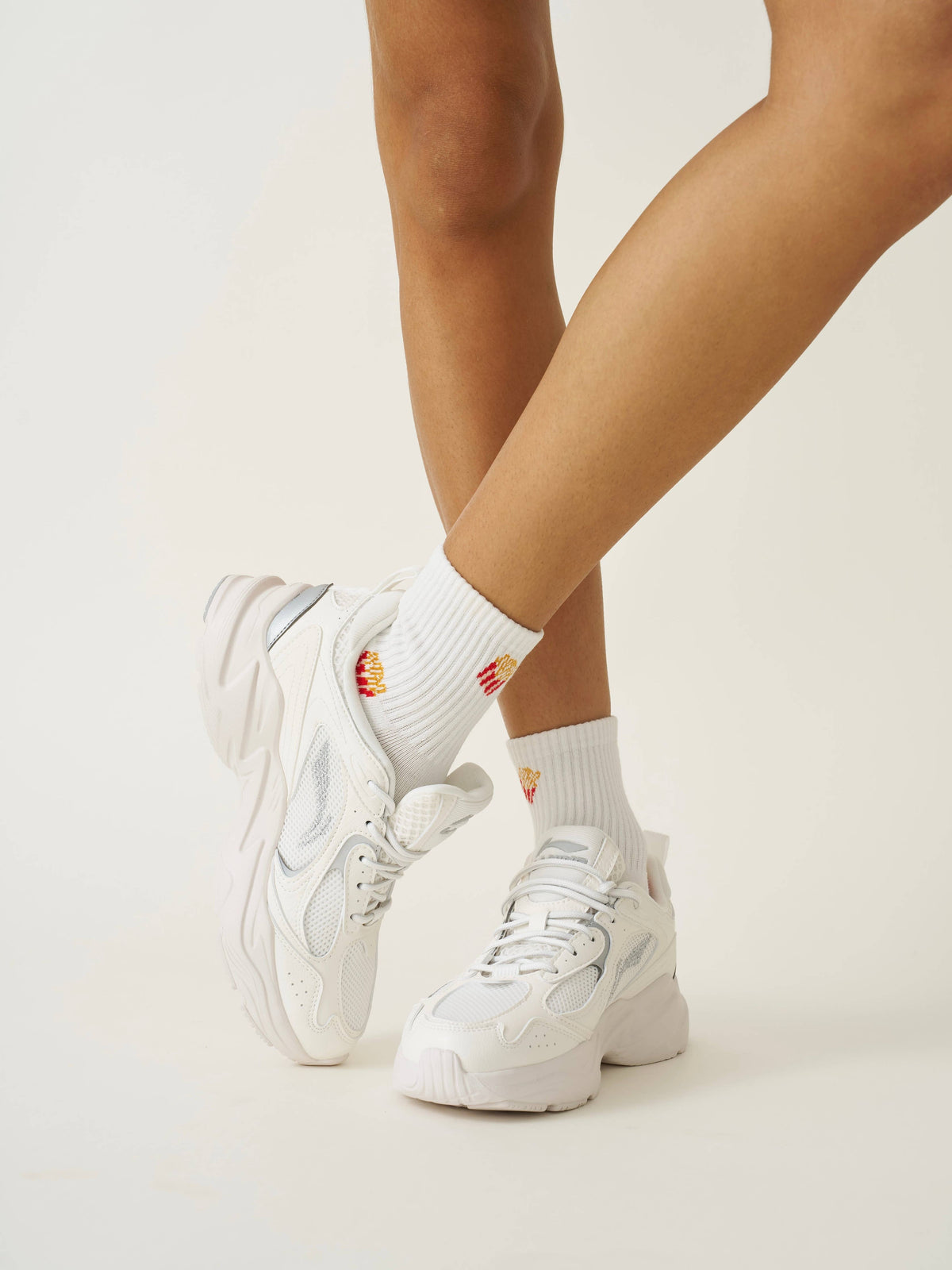French Fries Grip Socks