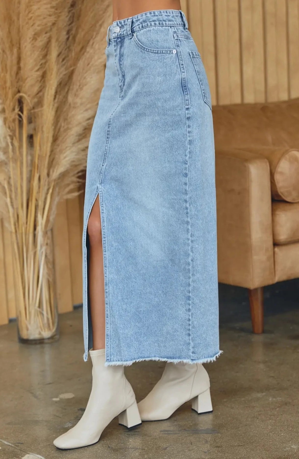 Daisy Denim Skirt