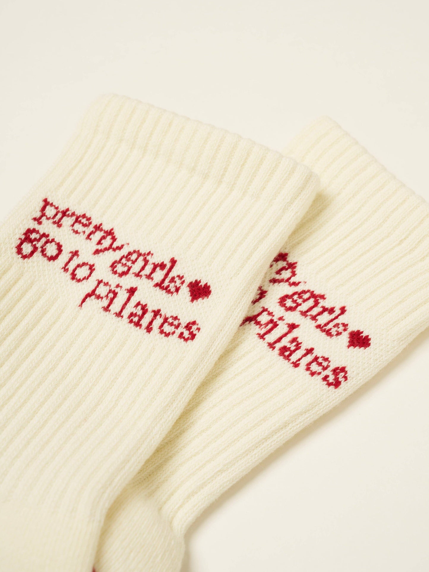 🩰 Pilates Girl Grip Sock [Red], Pilates Socks