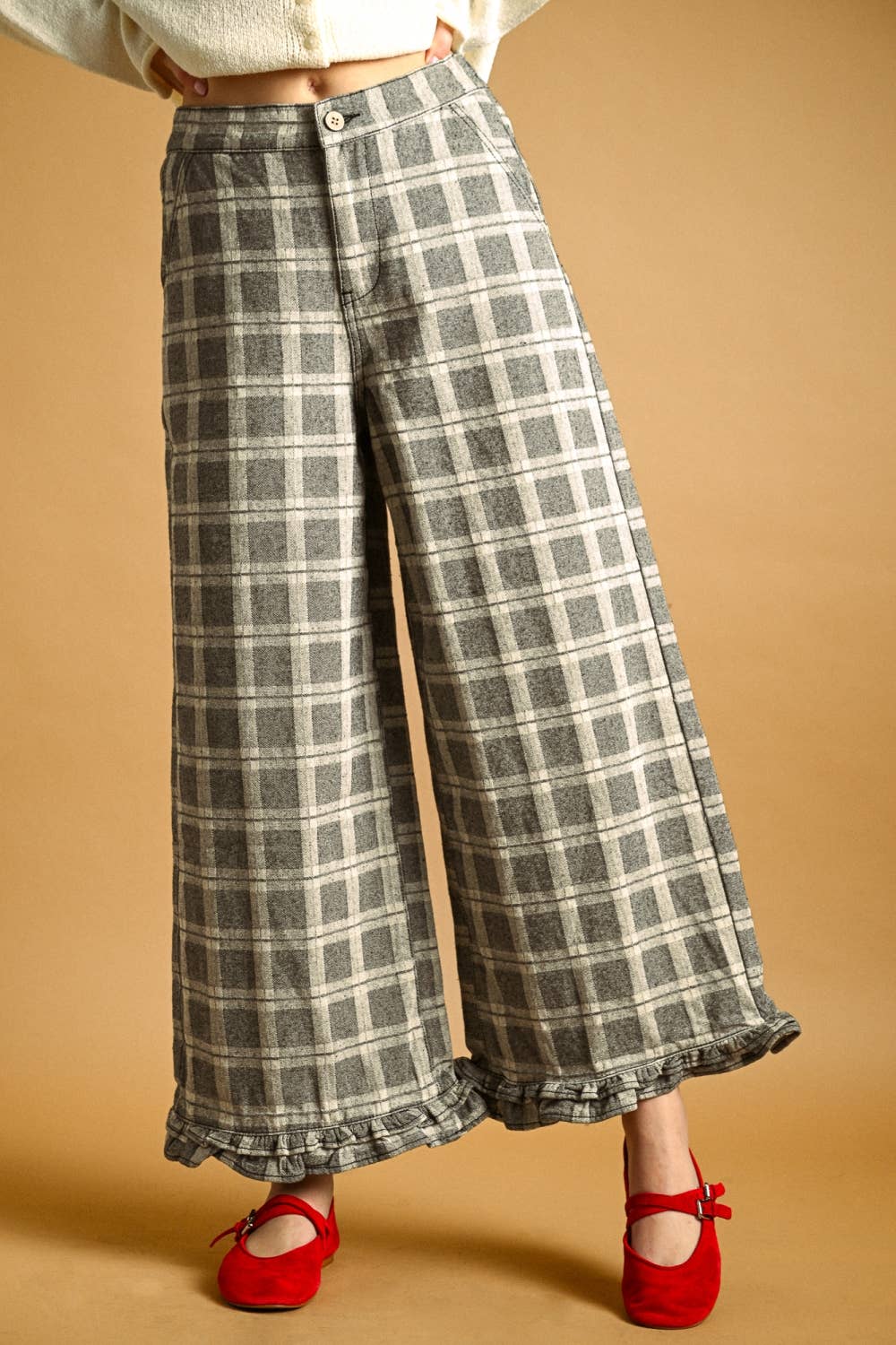 RAY RUFFLE PANTS