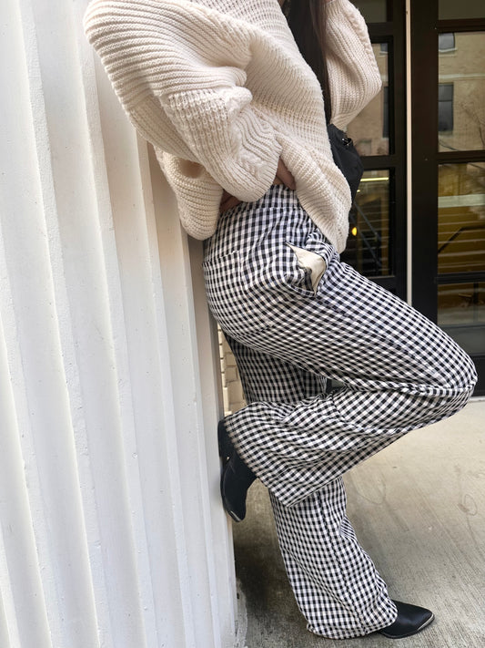 Rowe Gingham Pants