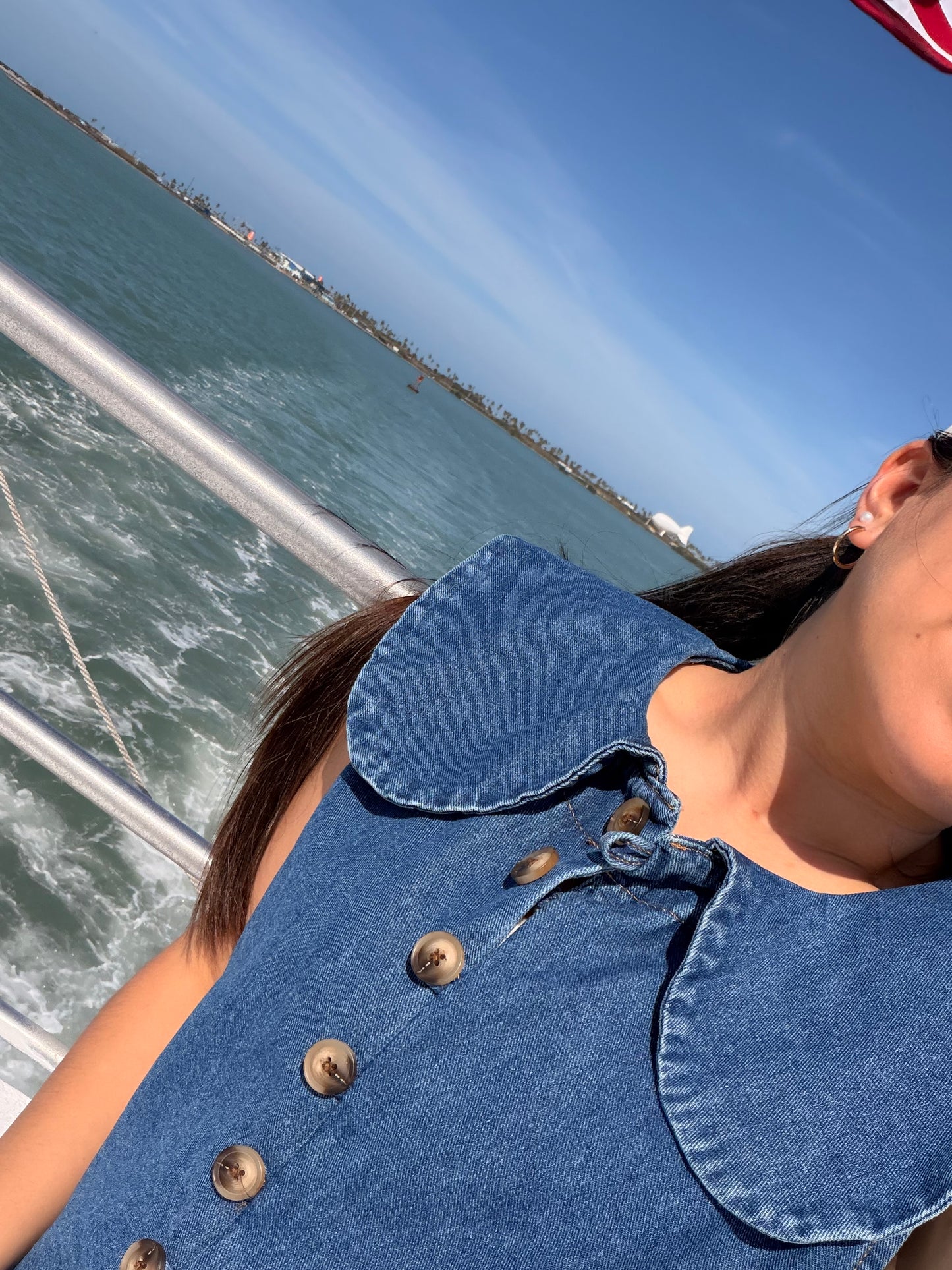 Delilah Denim Top