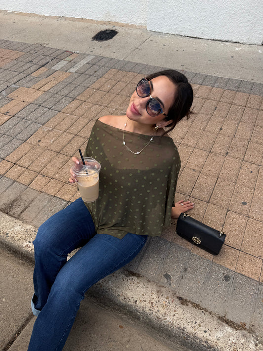 DANI MESH PONCHO