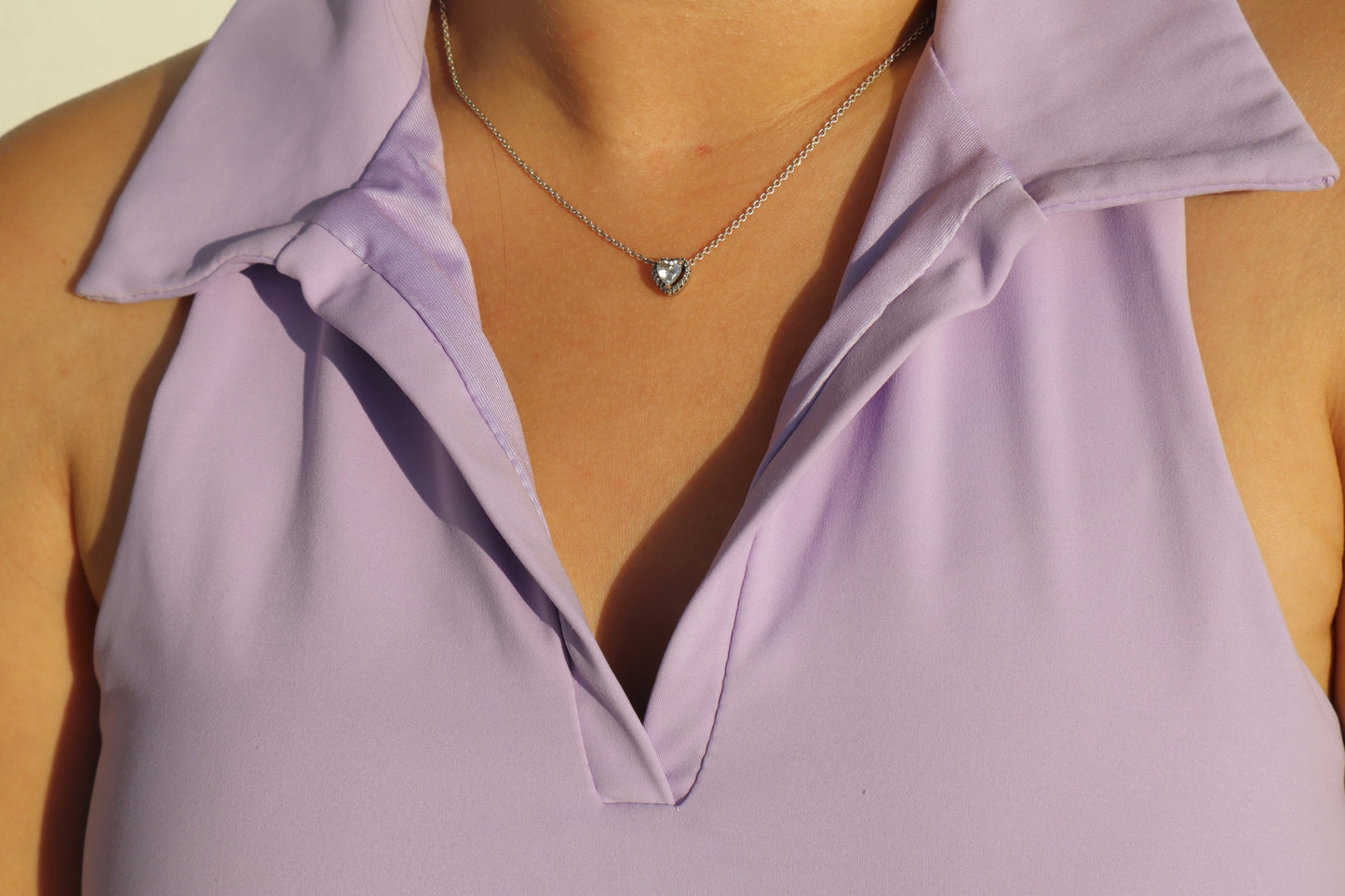Lavender Tennis Top
