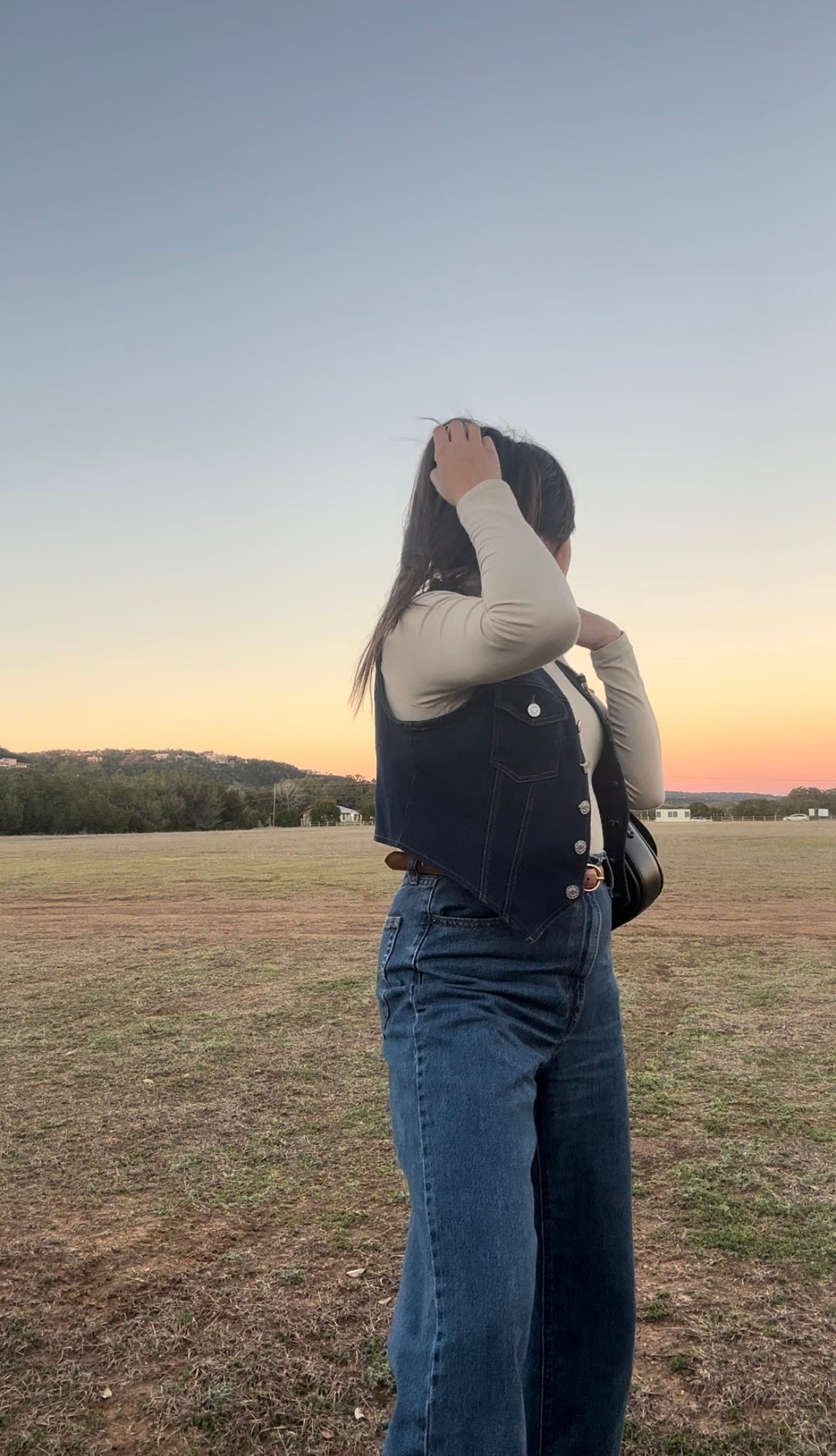 Dove Denim Vest