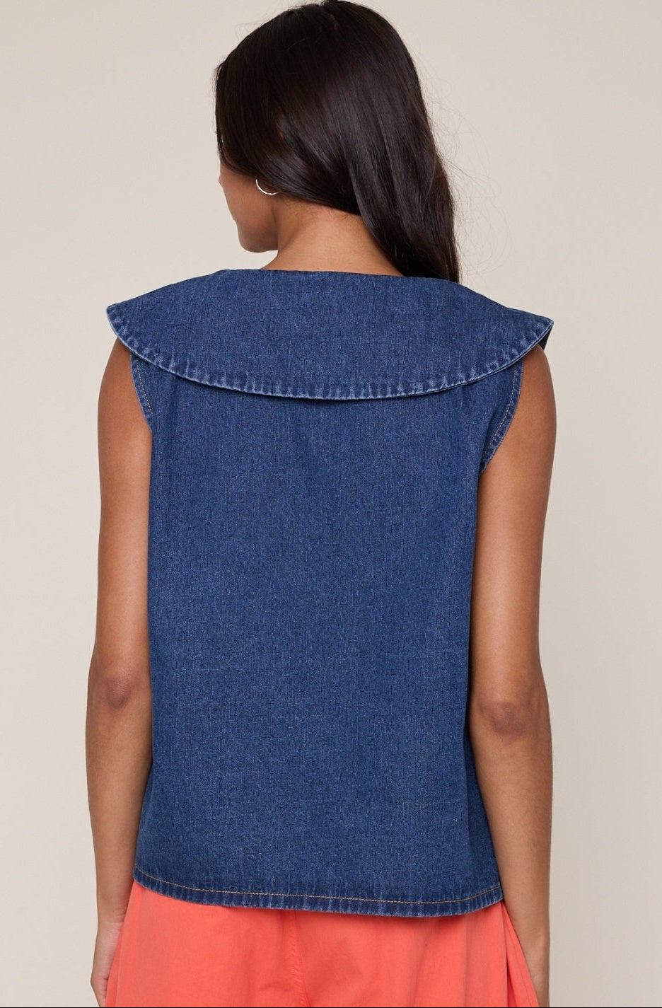 Delilah Denim Top