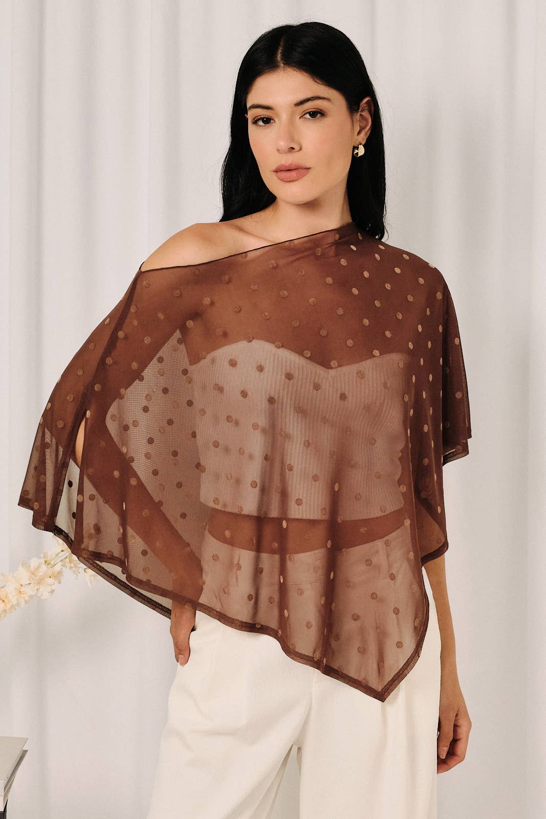 DANI MESH PONCHO