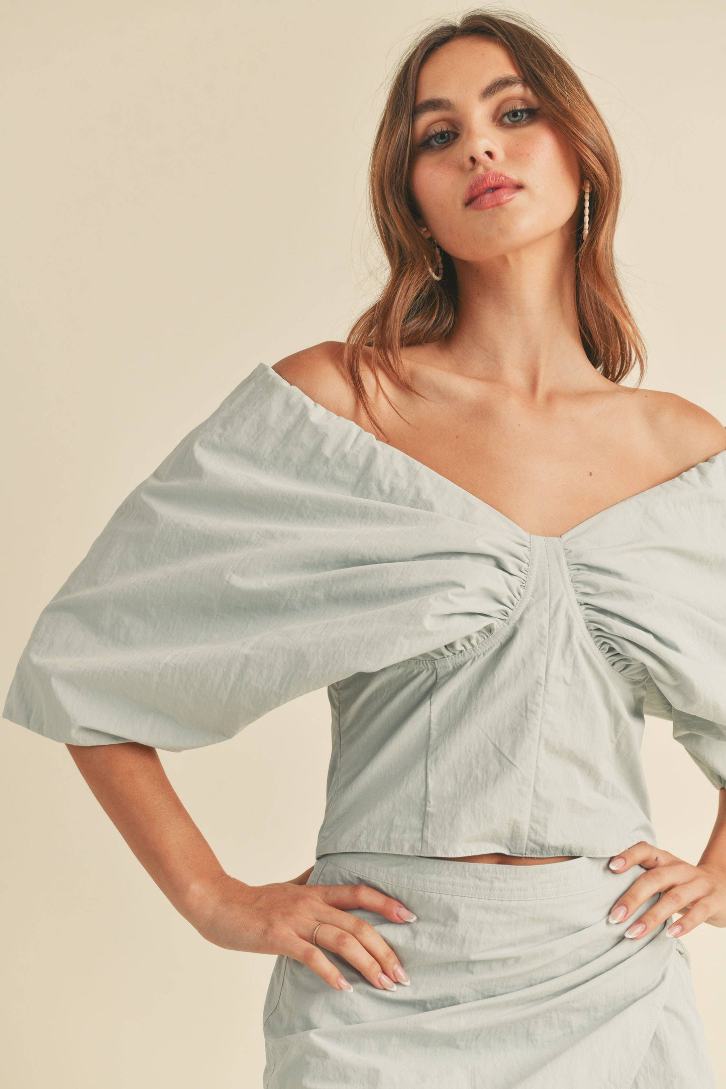 Bali Ballon Sleeve Top