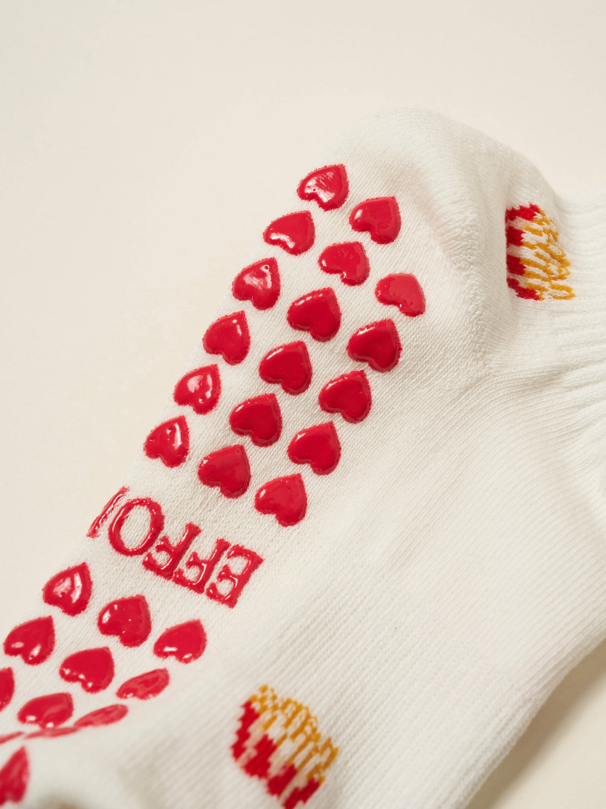 French Fries Grip Socks