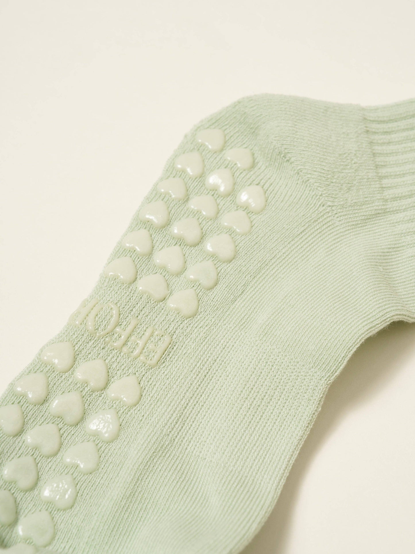 🧘🏼‍♀️ Inhale Exhale Grip Sock [Mint Green], Pilates Socks