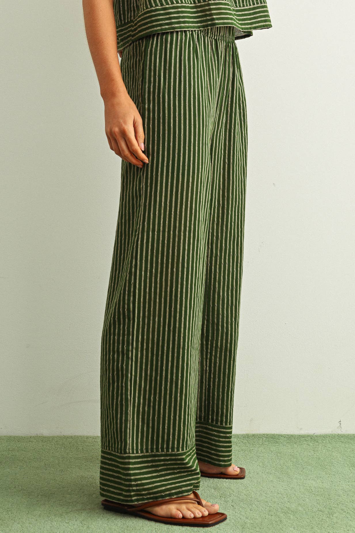 Issi Striped Print Pants